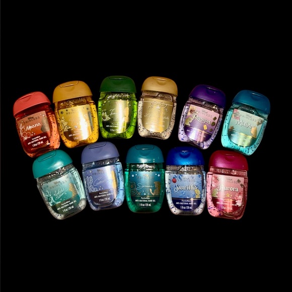 Bath & Body Works Other - Disney Princess Bath & Body Works Hand Sanitizer Full Set
